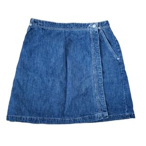 Levi's Denim Wrap Front Skirt Sz.12